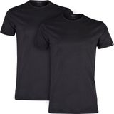 PUMA Basic T-shirt Ronde Hals 2P Heren