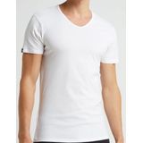 Puma - Basic 2 Pack V-Neck Tee - Zwarte T-Shirts katoen - Zwart