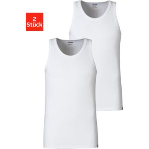 Puma - Basic Tanktop - Heren Hemden - Wit - Katoen - 2-Pack