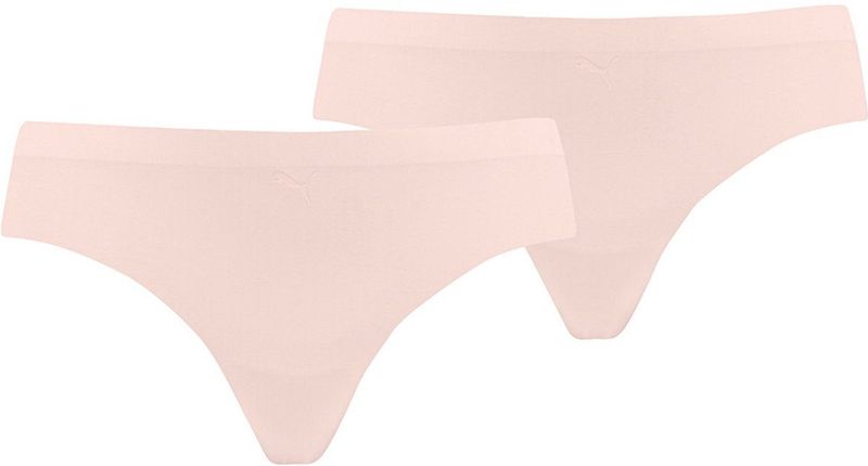 PUMA - Naadloze String - Set van 2 - Zwart - 83% Polyamide, 17% Elastaan