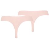 Puma - Invisible - Seamless Dames Onderbroek - Rose - 2-Pack Microfiber