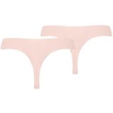 Puma - Invisible - Seamless Dames Onderbroek - Rose - 2-Pack Microfiber