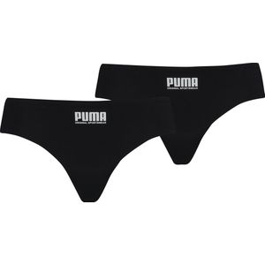 Puma - Sporty Mesh Brazilian 2p Hang - Slips - Black - 64% Polyamide 36% Elastane
