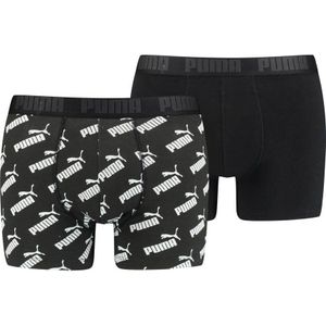 PUMA - AOP - Boxershorts - Zwart - 2 Stuks