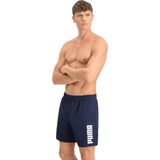 PUMA - Swim Men Mid Shorts - Zwembroek - Zwart