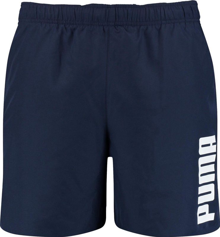 PUMA - Swim Men Mid Shorts - Zwembroek - Zwart
