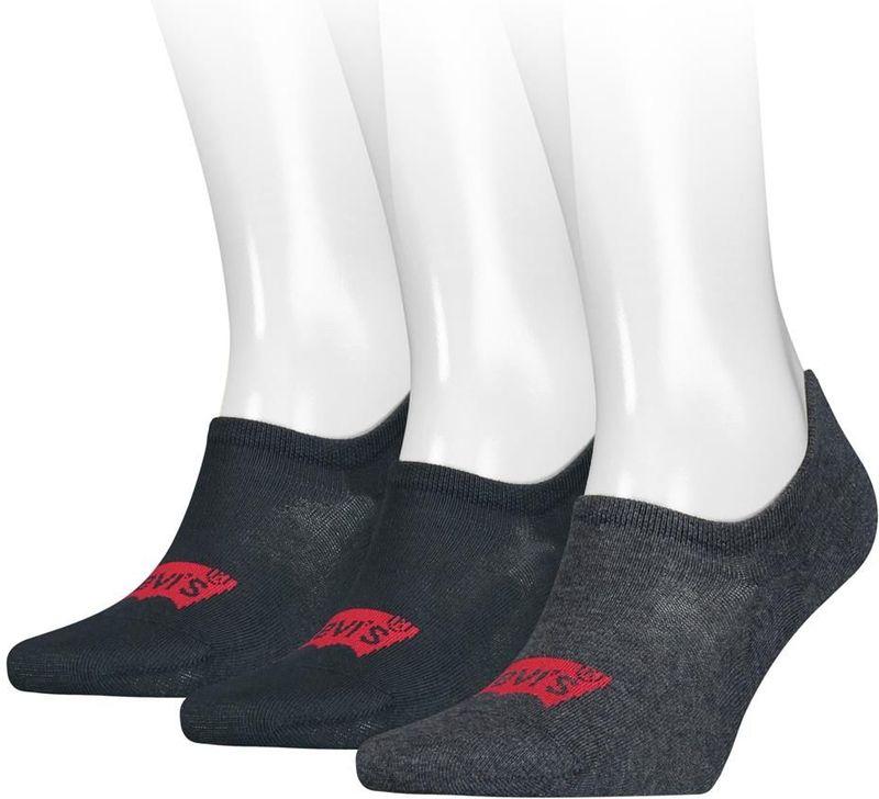 Footies sneakersokken met Logo print – Navy – 35-38