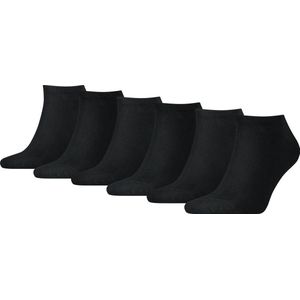 Tommy Hilfiger - Sneakersokken - Zwart - 6-paar - Heren Katoenen Multipack