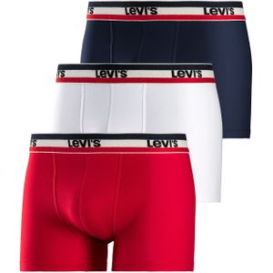 Levi's - Sportswear Logo - Boxershorts - Zwart - Katoenstretch - Set van 3