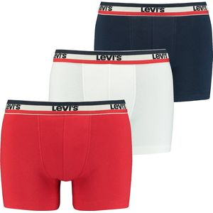 Levi's - Sportswear Logo - Boxershorts - Set van 3 - Katoenstretch - Zwart