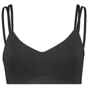 PUMA - Active Medium Support - Sportbeha - Synthetisch - Zwart