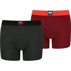Puma - Boys Placed Logo Boxer - Jongens Onderbroeken-122 - 128