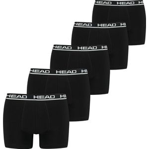 Head - Boxershorts - Zwart - Katoen/Elastaan - 5 Stuks