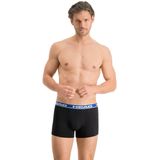 HEAD Basic Boxer 2P - Blauw / Zwart - Katoen - 4-Weg Stretchstof