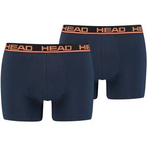 HEAD - 2-pack boxershorts basic II blauw IV - Heren