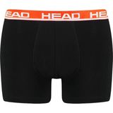 HEAD - Basic - Boxershorts - Donkergrijs - Katoen - Sportieve Pasvorm