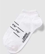 LEVI'S - Sneakersokken - Zwart - Met Logo