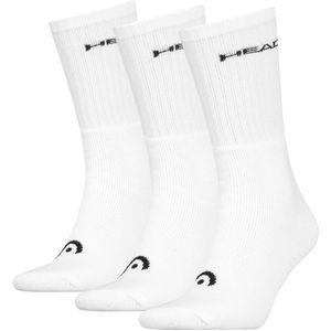 Head - Katoenen Sport Sokken - Wit - 3-paar - Crew