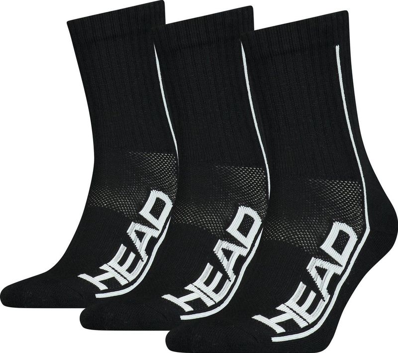 HEAD - Sokken - Performance - Zwart - 3-pack - Technisch