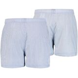 Levi's Wijde Boxershort - 2 Pack - Blauw - 100% Katoen