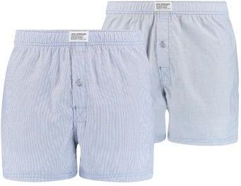 Levi's Wijde Boxershort - 2 Pack - Blauw - 100% Katoen