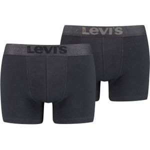 Levi's - Melange WB Boxer Brief - Boxershorts - Organisch Katoen - Giftbox