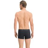 Levi's Levi's Melange Waistband Organic Cotton Men's Boxer Briefs 2 Pack heren boxershorts, Schwarz, XL