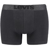 Levi's® Boxershorts LEVIS MEN MEL WB BOXER BRIEF ORG CO 2P (2er Pack) mit breitem Logobund