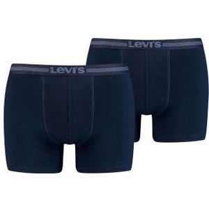 Levi's Lange short - 2 Pack 003 Blue - maat XL (XL) - Heren Volwassenen - Lyocell- 701203926-003-XL