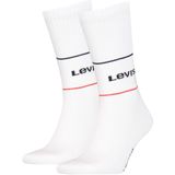 LEVI'S - Sokken - Wit - Set van 2 paar - Sport Logo
