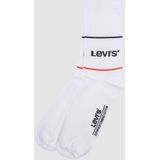 LEVI'S - Sokken - Wit - Set van 2 paar - Sport Logo
