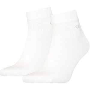 Calvin Klein - Enkelsokken - Zwart - Gekamd Katoen - Handgebonden Punt