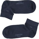 Calvin Klein - Grant - Enkelsokken - Grijs - Katoen - 2 Stuks