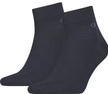 Calvin Klein - Grant - Enkelsokken - Grijs - Katoen - 2 Stuks