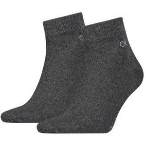 Calvin Klein - Simon - Enkelsokken - Antraciet Grijs - 2-Pack