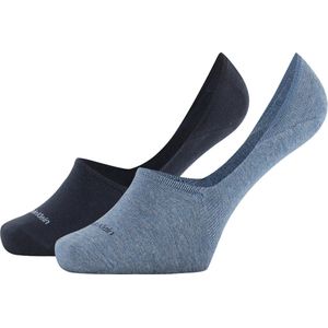 Calvin Klein - Luca - Enkelsokken - Navy en Jeansblauw - 2-pack
