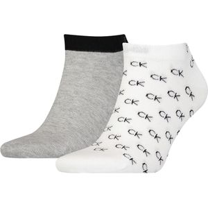Calvin Klein - Enkelsokken - Korte Lengte - Katoen - 2 Paar