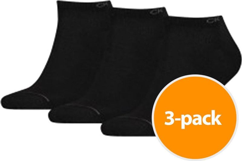 Calvin Klein Sneakersocken »CK MEN SNEAKER 3P«, (3 Paar, 3 Paar), mit Markenlogo am Bündchen