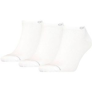 Calvin Klein - Sneaker Sokken - Wit - Katoen - 3 Paar
