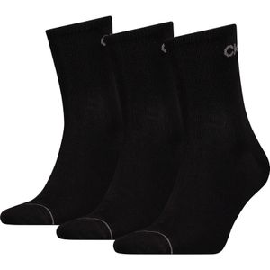 Calvin Klein - Enkelsokken - Zwart - Katoenmix - Set van 3 Paar