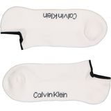 Calvin Klein Heren katoenen sneakersokken White