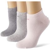 Calvin Klein - Chloe - Enkelsokken - Beige Roze Grijs - 3-pack