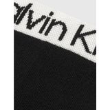 Calvin Klein 2P Logo Welt Quarter Socks Rosa One Size Damen