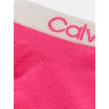 Calvin Klein - Dames Hoge Enkelsokken - Dessin - Polyester Mix