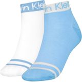Calvin Klein - Dames Enkelsokken - Dessin - Polyester Mix