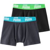 PUMA - Boxershorts - Effen - Stretchkatoen - Set van 2