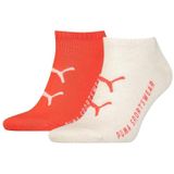 Puma Sneakersokken Heren Cat Logo 2-pack Clay Combo