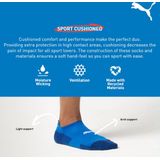 Puma - Sport Cushioned - Enkelsokken - Wit - 2-pack