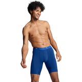 Heren Boxershort - Blauw - 2-pack - Lange Pijpjes - Katoen