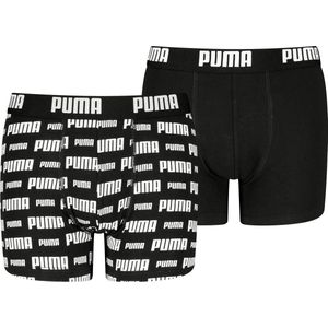 Puma - Jongens Boxershorts - 2 Pack - Blauw - Biologisch Katoen
